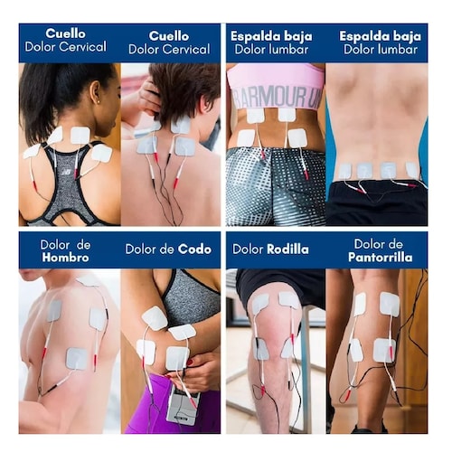 Electro Estimulador Tens 7000 2a Ed + 4 Electrodos Extra.