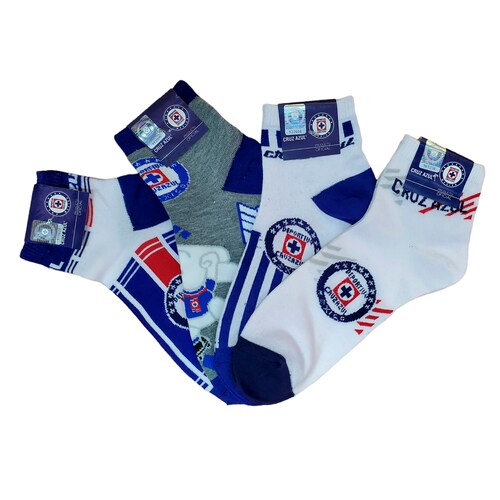 Tin Oficial Club Cruz Azul Caballero 12 Pares