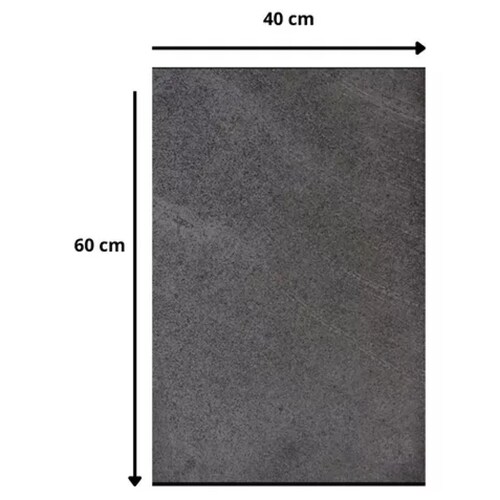 2 Piedras Volcanicas 60 X 40cm Para Pizza, Asador U Horno