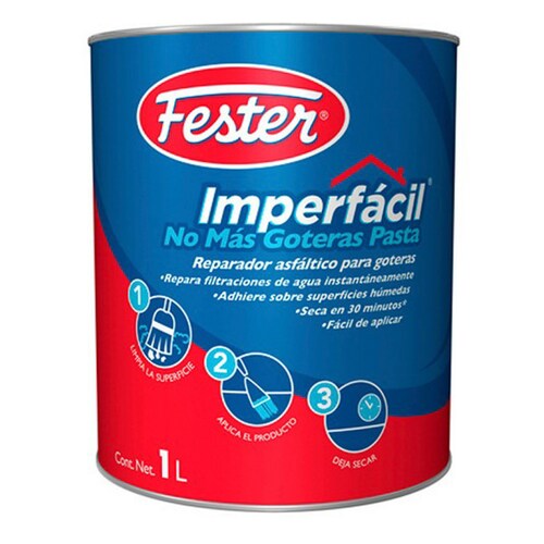 Tapa Goteras 1L Fester Imperfacil No Fester 1628800/2611165