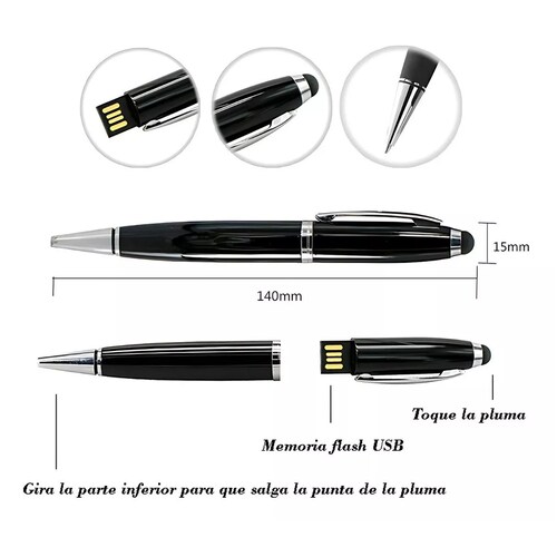 Memoria Usb 64gb En Forma de Bolígrafo Touch