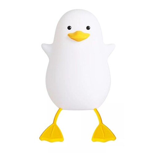 Lámpara De Pato Recargable Luz Nocturna Infantil 1200 Mah