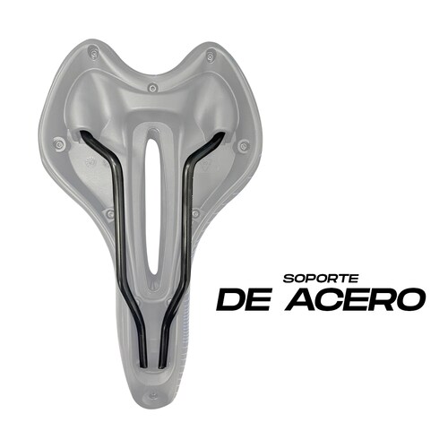Asiento Bicicleta Deportivo Mtb Relleno De Gel Scudiero Azul