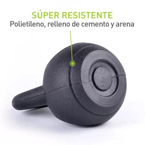 Pesa Rusa con Base Set de 3 pz 5-10-15 LB Negro
