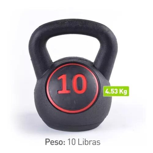 Pesa Rusa con Base Set de 3 pz 5-10-15 LB Negro