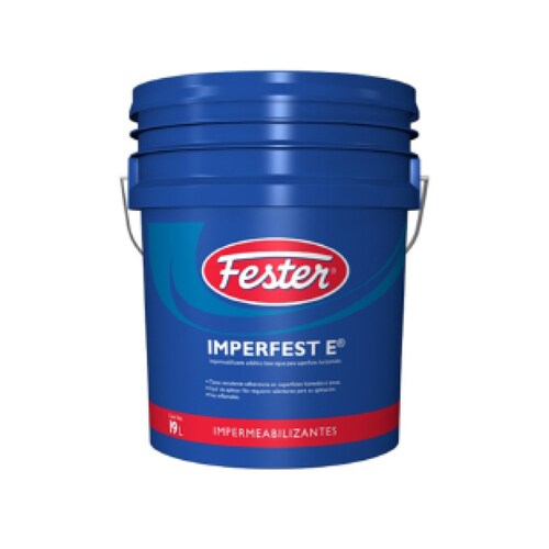 Impermeabilizante Asfaltico Base Agua Rojo 19Lt Fester 19m2