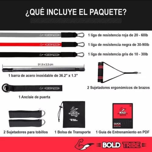 Ligas Para Ejercicio Resistencia Entrenamiento Gym Portatil