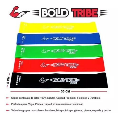 Ligas de Resistencia y Gym en Casa – Bold Tribe