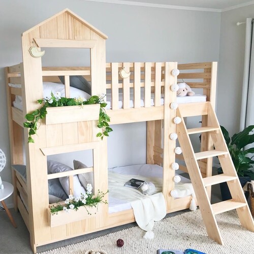 Litera Infantil Individual Wood.