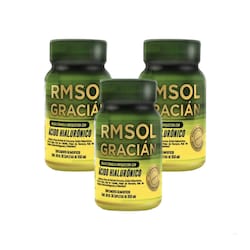 3 Frascos de RMSOL Jose Gracian 30 caps de 850mg.