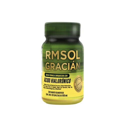 5 Frascos RMSOL Jose Gracian de 30 caps de 850mg c/u