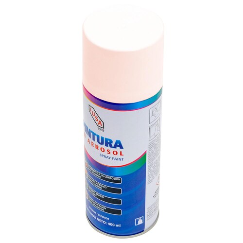 Pintura color marfil en aerosol 