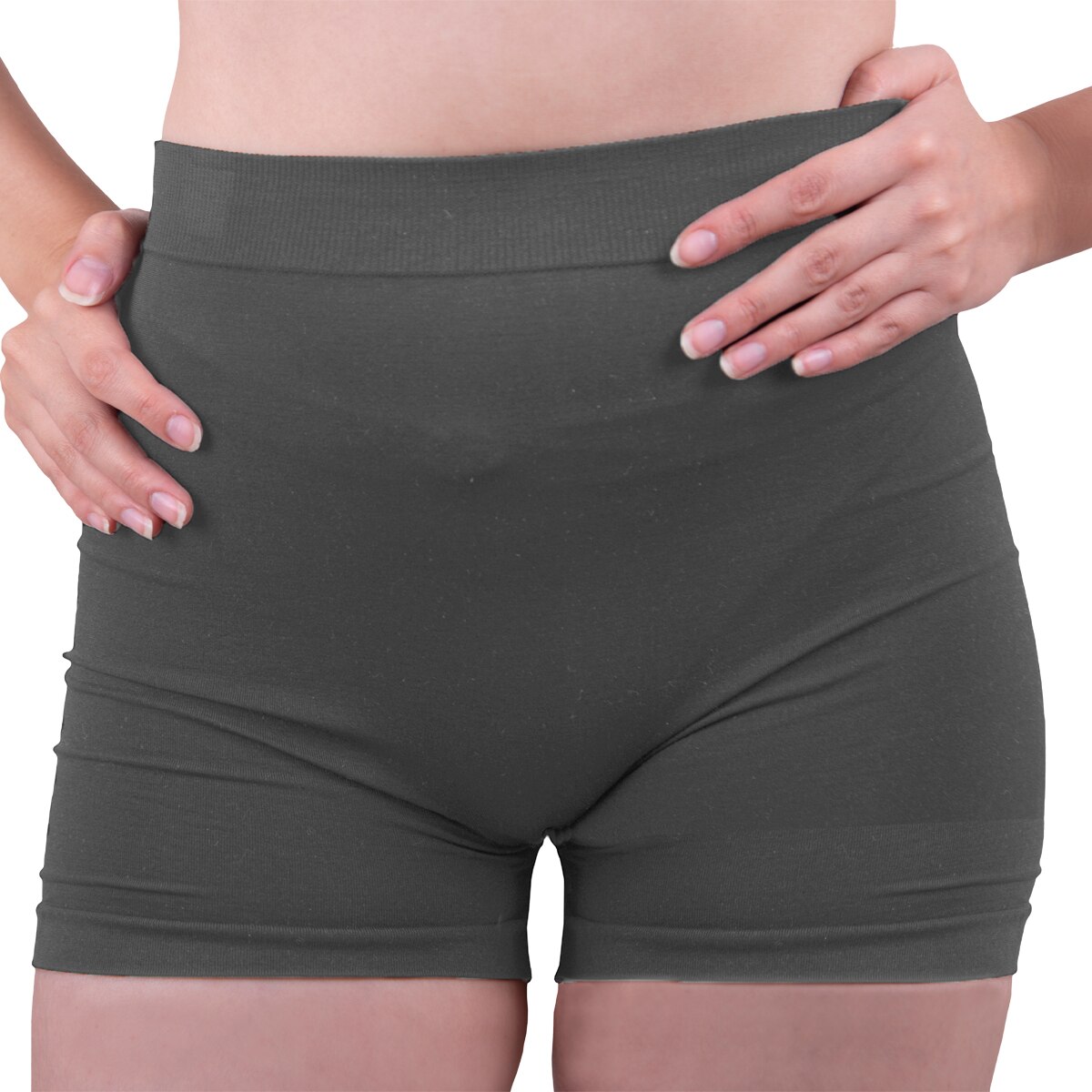 Short Licra Gris Unitalla Deportivo Mujer Dama Afelpado Mallon