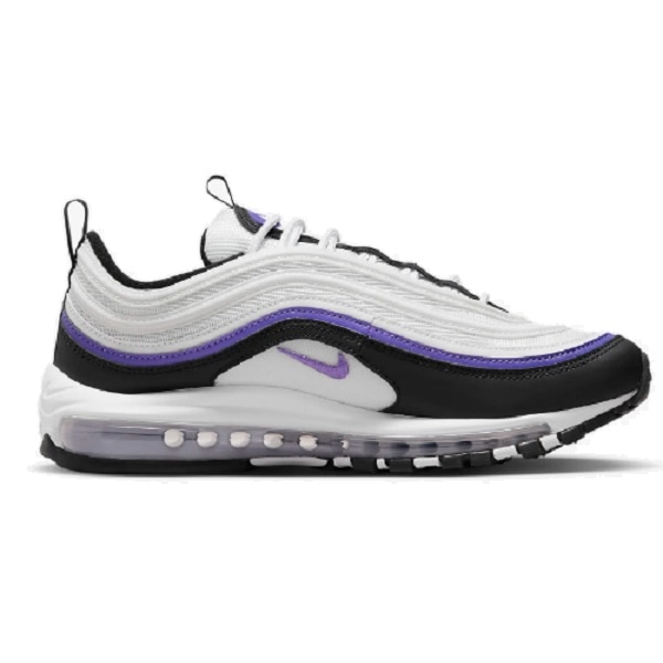 Tenis Nike Air Max 97 Blanco negro morado Hombre Talla 27