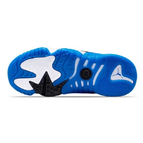 Tenis Jordan Jumpman Two Trey Blanco/azul/negro Basketball Hombre Talla #27.