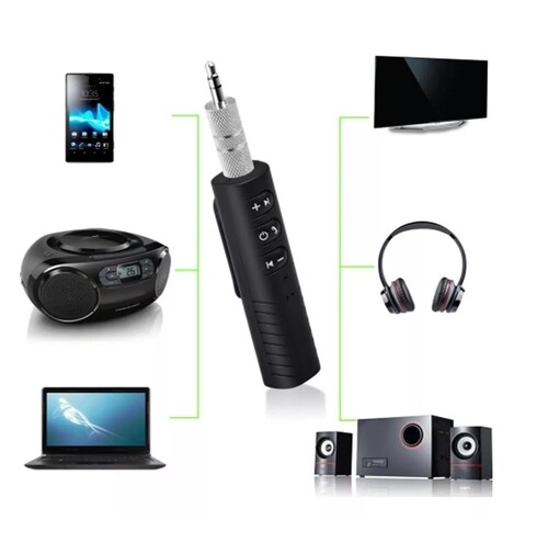 Receptor Bluetooth Auxiliar 3.5 Manos Libres Recargable