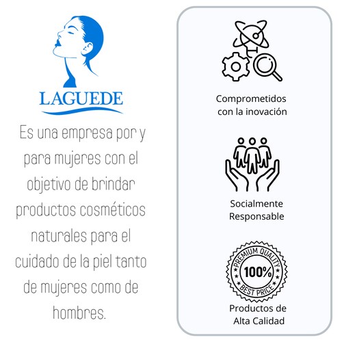 Jabón Natural Laguede  Exfoliante de Avena y Miel 90g 4 piezas