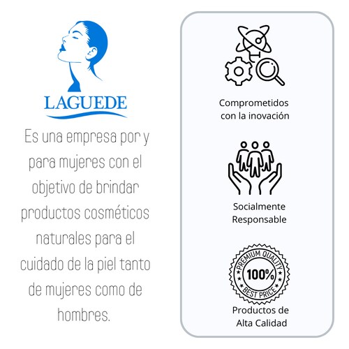 Bloqueador Solar con Ácido Hialurónico Laguede FPS/50.