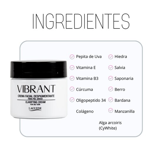 Kit Facial Anti-acné Despigmentante Crema Día + Gel Noche +Jabón de Azufre  Laguede Piel Grasa