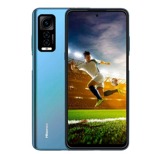 Teléfono Celular Hisense V60 Azul Turquesa 