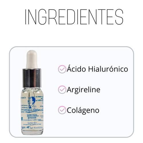 Sueros Faciales Regenerador  y Antiedad  Laguede 2 Piezas 15ml