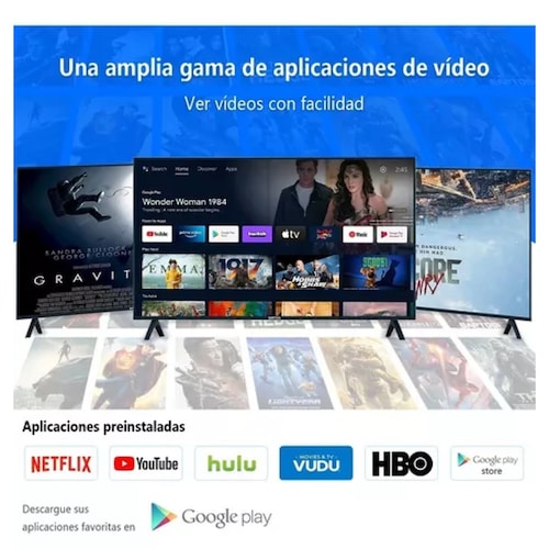 Smart TV Weyon 43WDSNMX Android TV Full HD 43" MÁS VENDIDO7º en