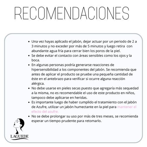 Kit Anti-acné Laguede Despigmentante Crema Día + Gel Noche + Jabón Azufre    