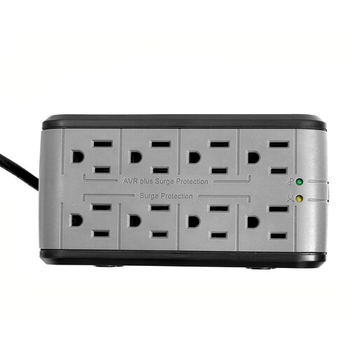 Regulador Vorago AVR-100 1000VA  480W 8 Contactos
