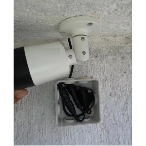 Pack 10pz Caja Estanca Ip55 8x8x45 Conexión En Exterior Cctv