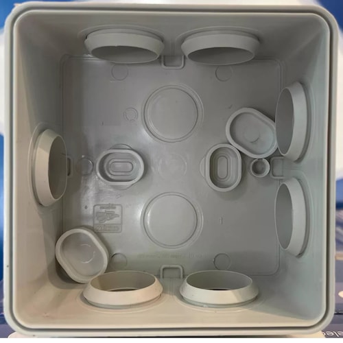 Pack 10pz Caja Estanca Ip55 8x8x45 Conexión En Exterior Cctv