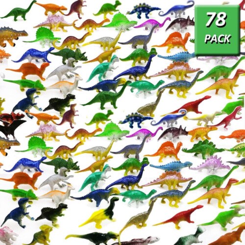 Set 78 Juguetes Para Niños Jurassic Dinosaurios Figura