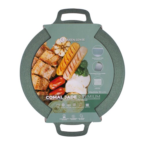 Comal Antiadherente Jade Pro En 8 Capas 36cm De Diámetro