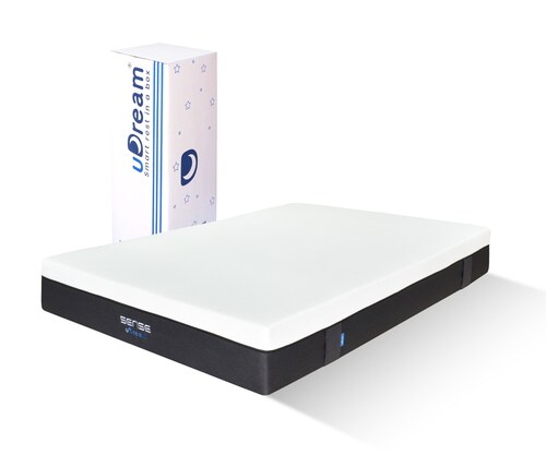 Colchón en caja uDream Modelo Sense con Memory Foam King Size