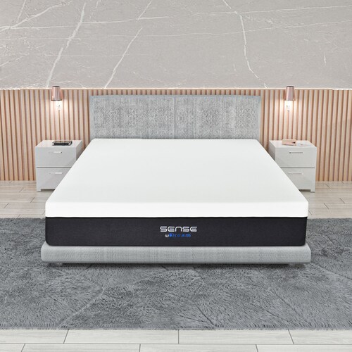 Colchón en caja uDream Modelo Sense con Memory Foam King Size