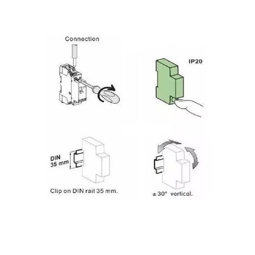 Contactor Relevador 25a 2 Fases 110v Motor Bomba Arduino