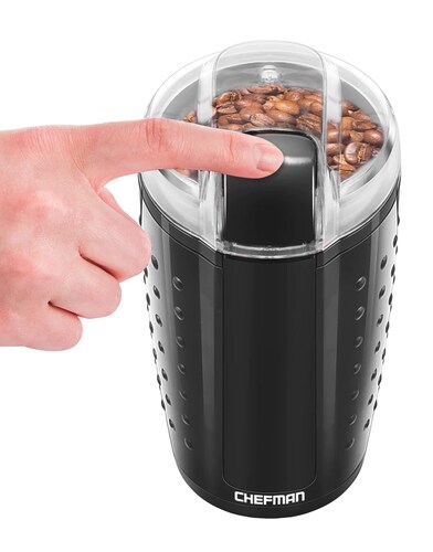 Molino de Café Electrico Chefman RJ44-OPP-MX para 12 tazas Negro