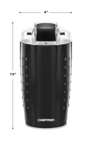 Molino de Café Electrico Chefman RJ44-OPP-MX para 12 tazas Negro