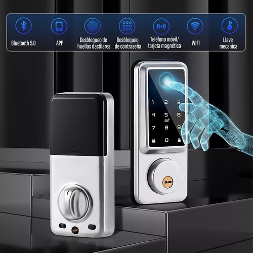 Cerradura Inteligente Electronica Digital Con Wifi Tuya App