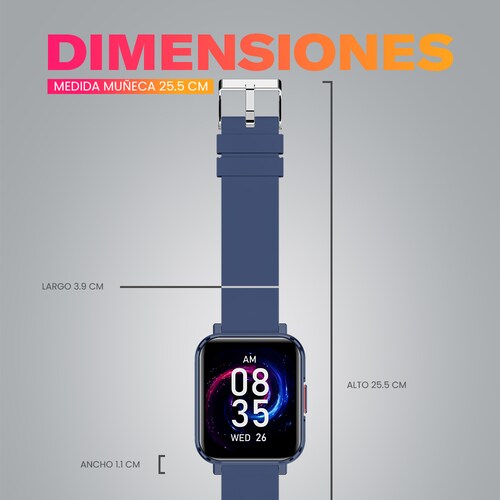 Smartwatch reloj inteligente, STF Kronos Optimum