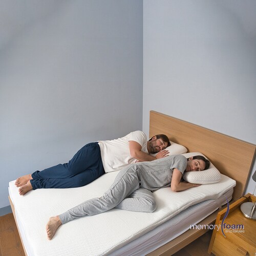 Colchoneta Individual  Memory Foam Sobrecolchón 100% Memory Foam.