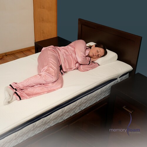 Colchoneta Individual  Memory Foam Sobrecolchón 100% Memory Foam.