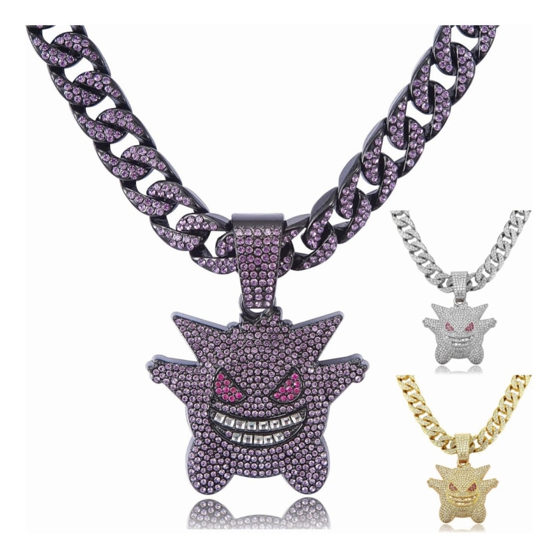 ASON-collar Con Colgante De Cadena De Media Perla Para Mujer, Etiqueta