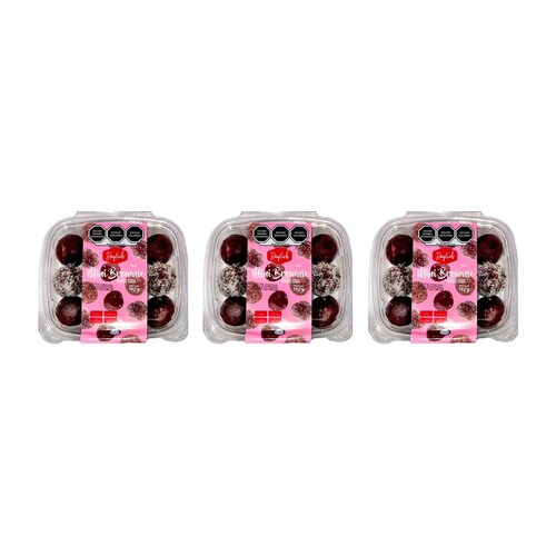 Daylish Mini Brownie 12 piezas, Productos Kosher KMD Tripack