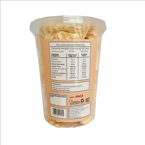 Daylish Merengue bajo en calorias sabor Nuez, Producto Kosher KMD Tripack