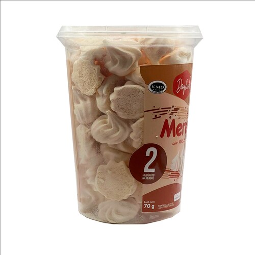 Daylish Merengue bajo en calorias sabor Nuez con chocolate, Producto Kosher KMD Six pack