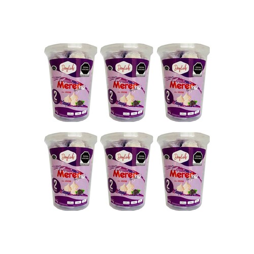 Daylish Merengue bajo en calorias sabor Moras, Producto Kosher KMD Six pack
