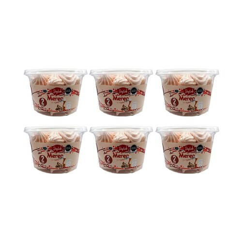 Daylish Mini merengue sabor Cajeta Producto Kosher KMD Six pack