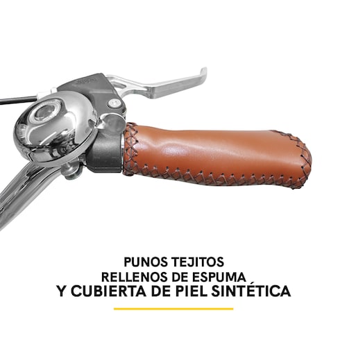 Bicicleta R24 Urbana Cruisier Con Canastilla Y Parrilla Cometa Rosa Intenso
