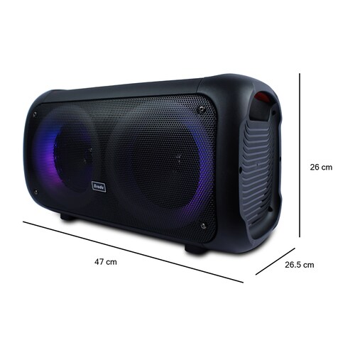 Bocina Subwoofer Bts-1709 6.5  Brodu Microfono Inalambrico