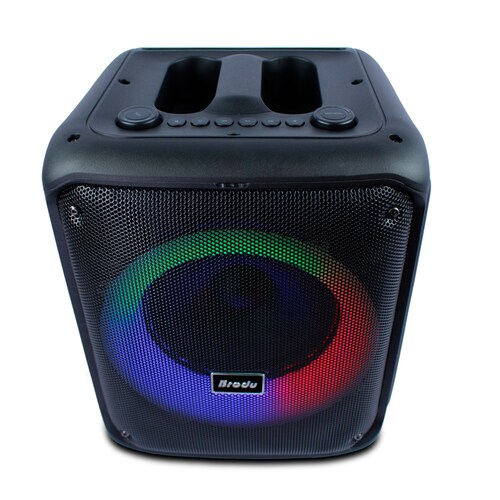 Subwoofer 8  45w Brodu Karaoke Micrófono Inalambrico .